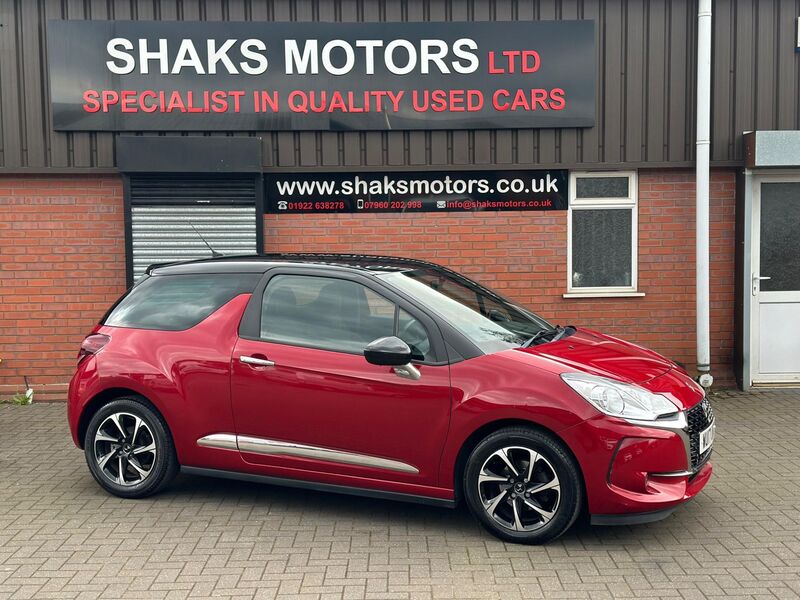 DS AUTOMOBILES DS 3 1.2 PureTech Elegance EAT6 Euro 6 (s/s) 3dr